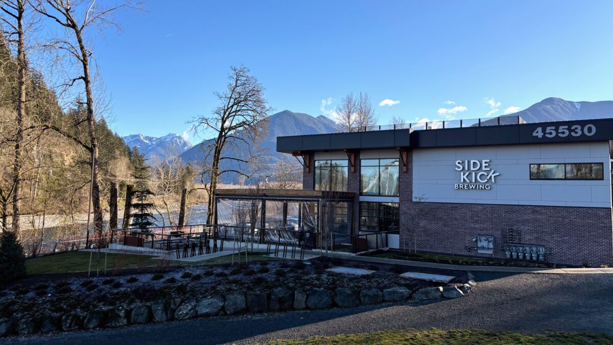 Sidekick Brewing in Chilliwack, BC.