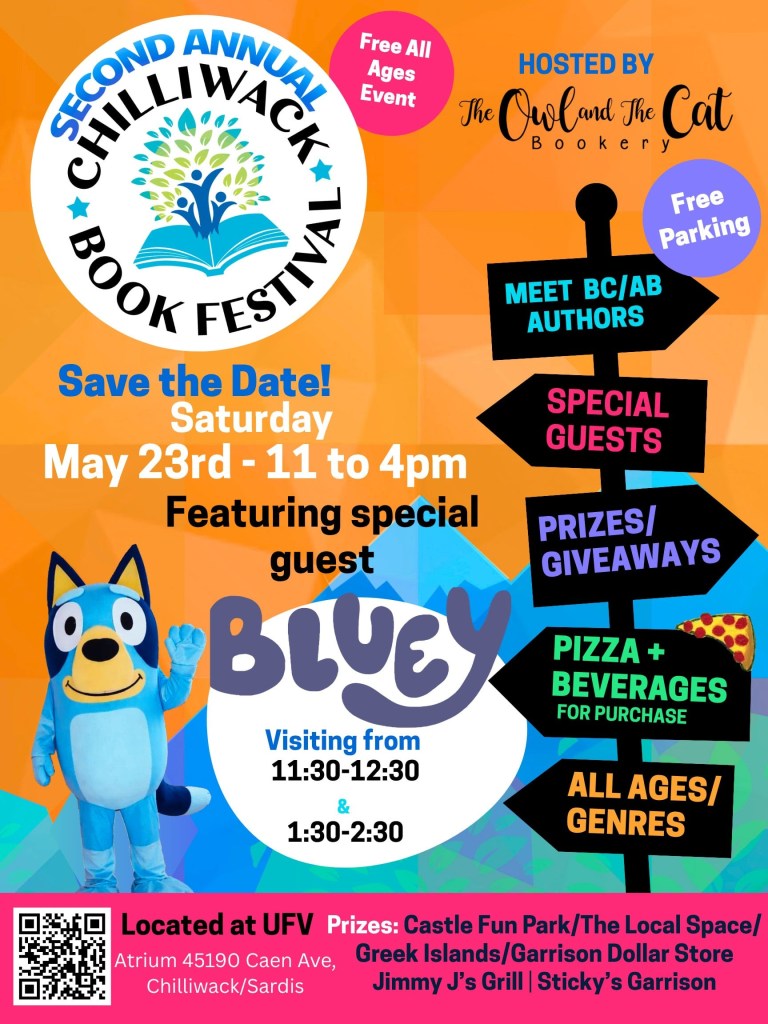 Second Annual Chilliwack Book Festival is May 23.